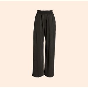 Reformation Black Luciano Pant Small